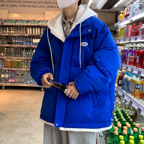 Демисезонный пуховик с пухом, комплект, куртка, увеличенная толщина