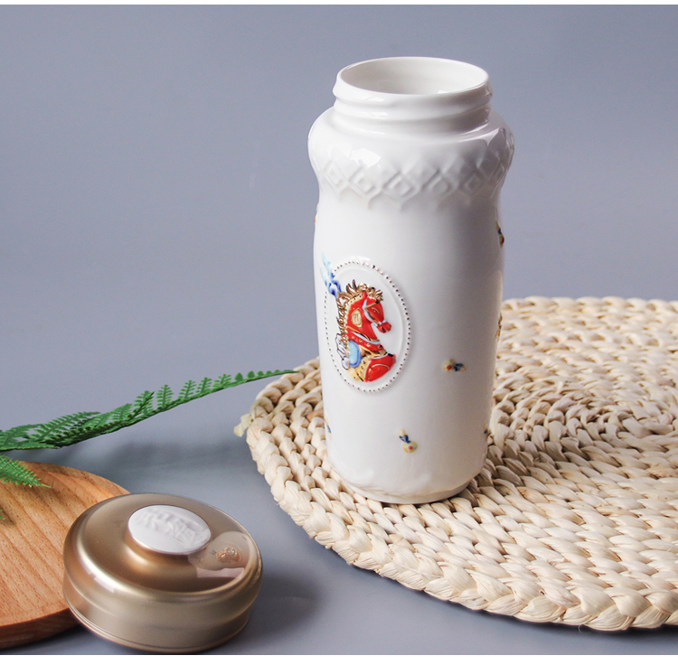 Dry Tang Xuan live China cups and gold royal tianma cup with double glass ceramic cup family business gifts