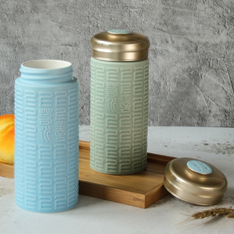 New dry Tang Xuan porcelain live on good if water wood cover cup with innovative ceramic cup is it in the New Year