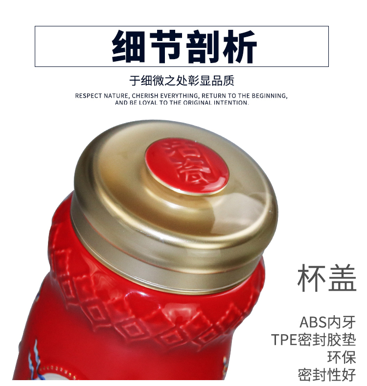 Dry Tang Xuan live China cups and gold royal tianma cup with double glass ceramic cup family business gifts