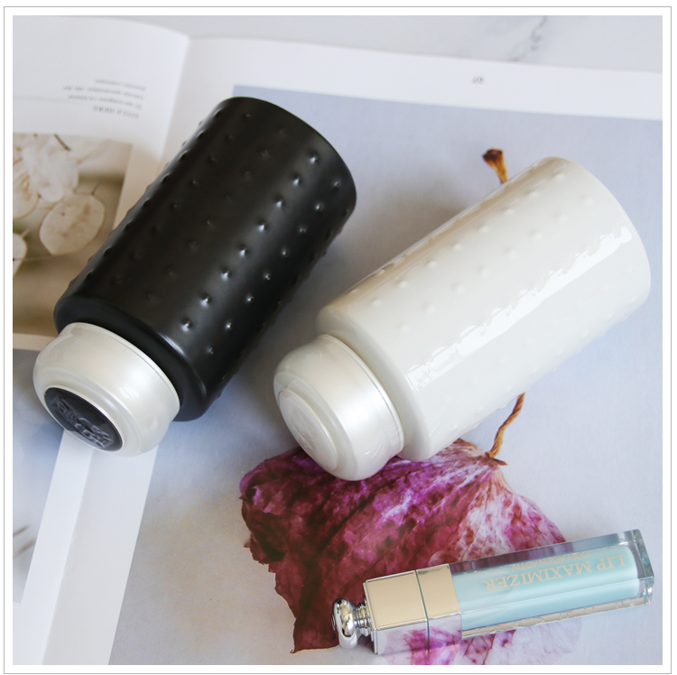 Do Tang Xuan porcelain cup light rain take cup water dew said point single creative ceramic mini portable water cup woman with a gift