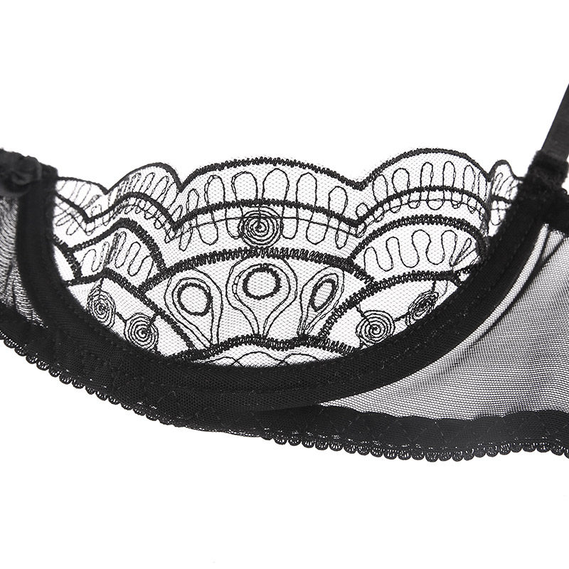 Spitzen-BH und Slip-Set detail 3