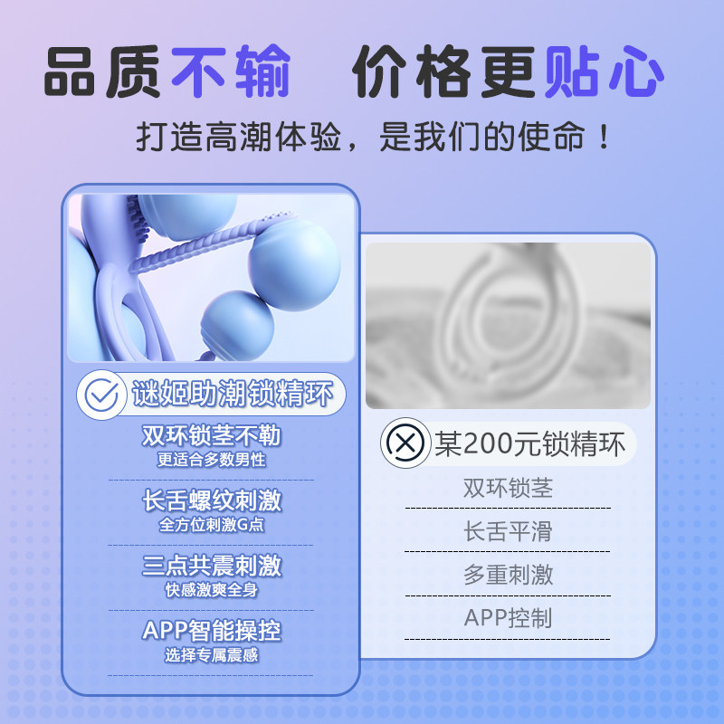 愉悦震动锁精环 detail 3