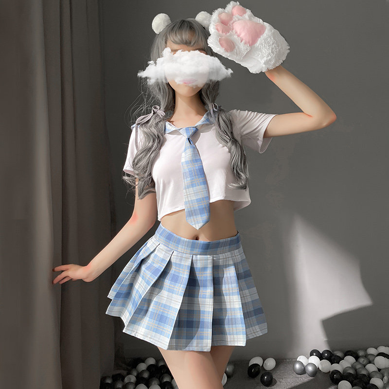 Playful JK School Uniform Lingerie Set detail 4