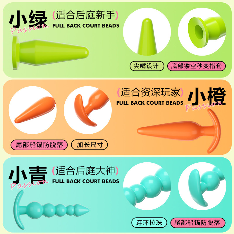 Dopamine Anal Plug Set detail 2