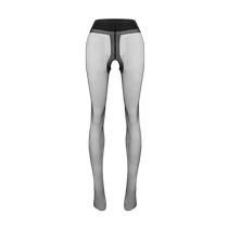 Ayo addiction ultra-thin 3D with pants black silk stockings