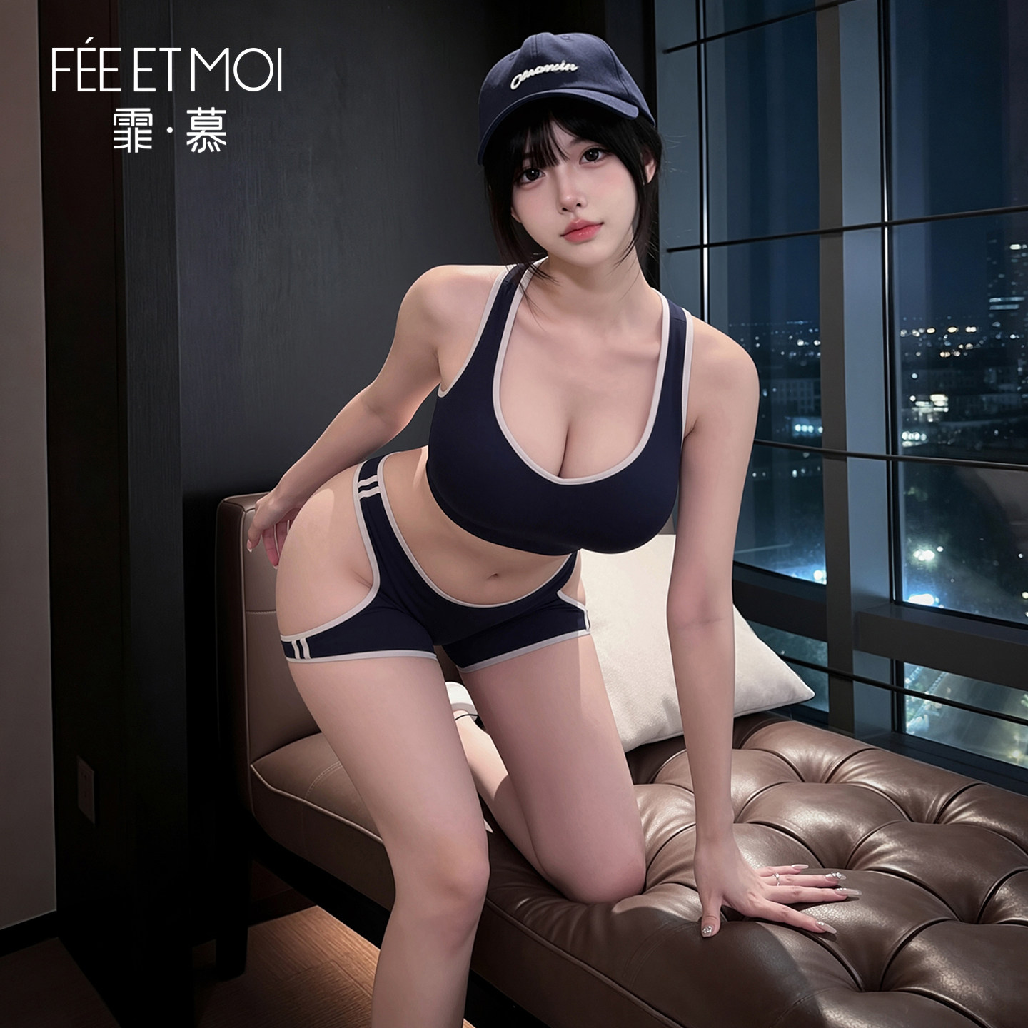 Sporty Temptation Lingerie Set detail 2