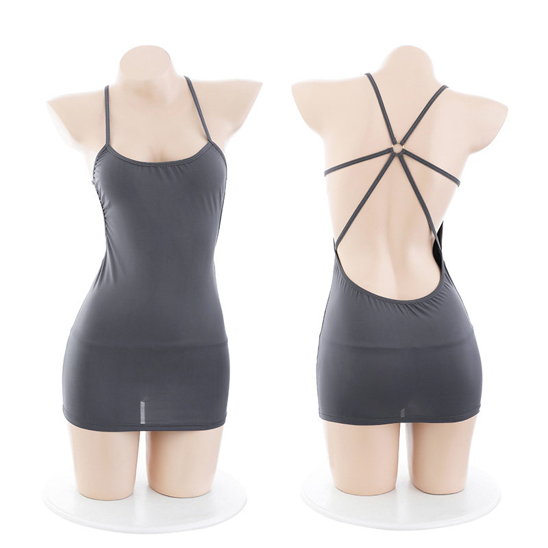 Suspender Mini Dress Set detail 4