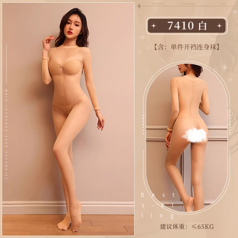 Collant transparent sexy detail 6