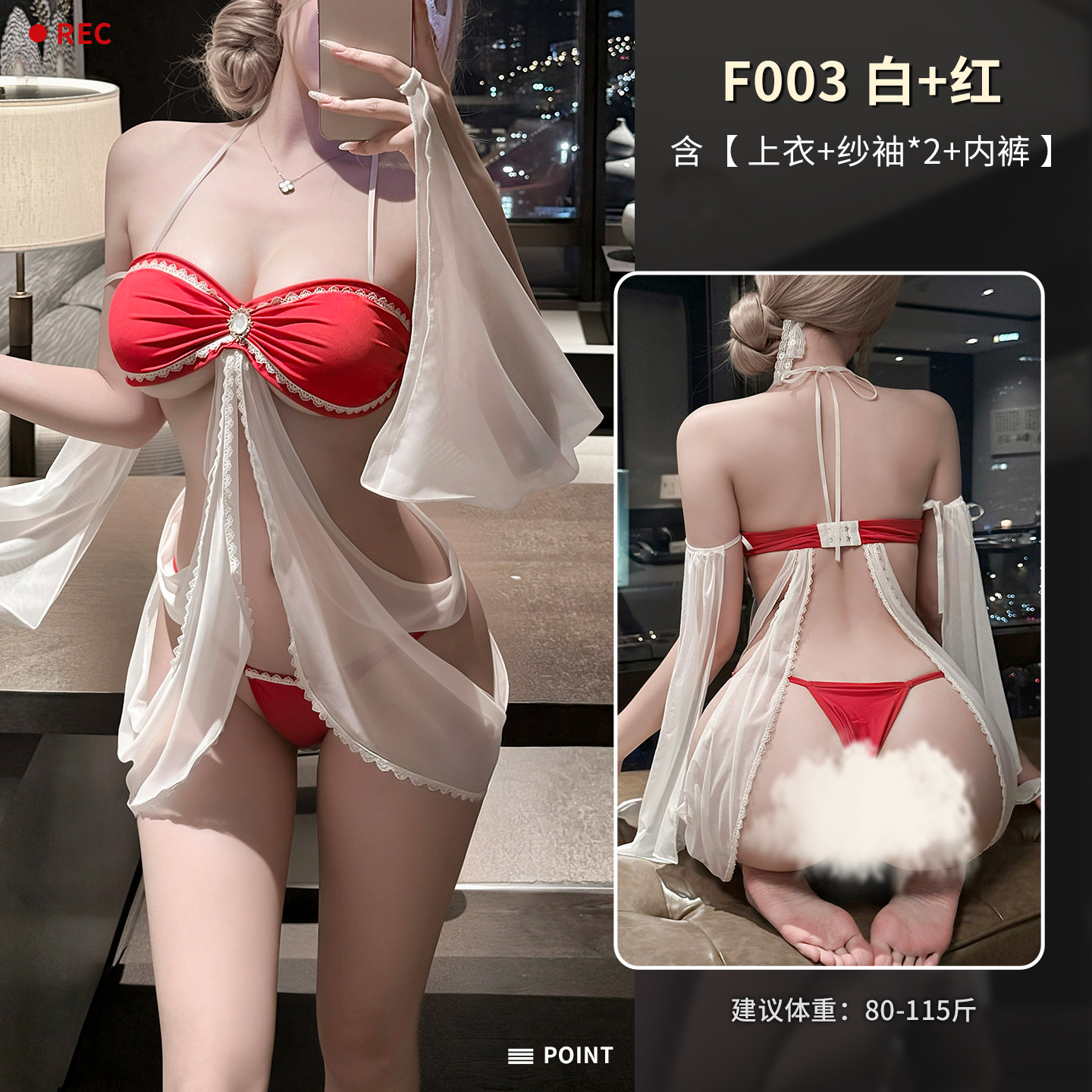 Desert Dancer Sheer Lingerie Set detail 5