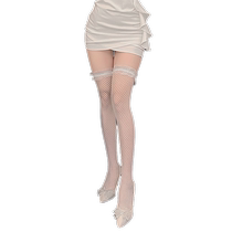 Florian lace mesh long cylinder Spice Silk Socks Sexy free from black silk Self-masturbation lingerie Legs Temptation 7202