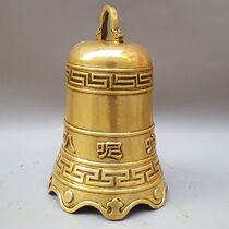 Physical store direct sales hot selling all-copper cast six-character mantra bell temple courtyard copper bell copper bell copper wind chime