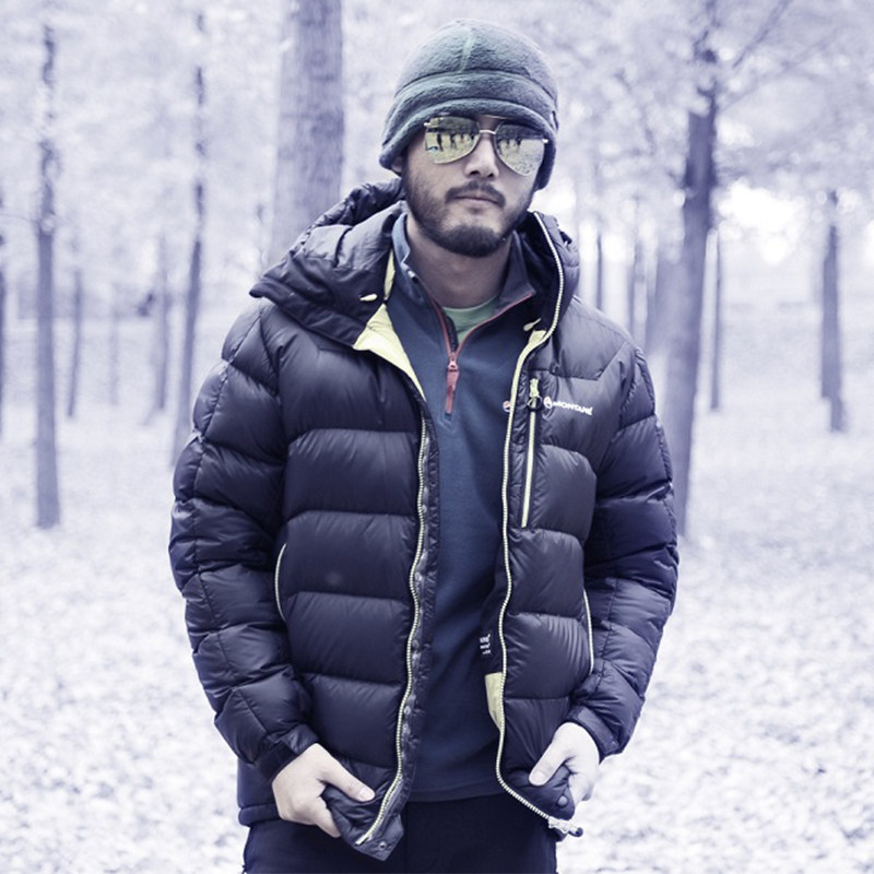 Montane BLACK ICE new BLACK ICE Men Outdoor down jacket 750 canopy goose down Primaloft gold mark