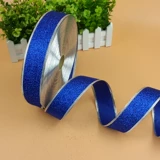 Лента с бантиком, золотой красный высококлассный декор, 5см