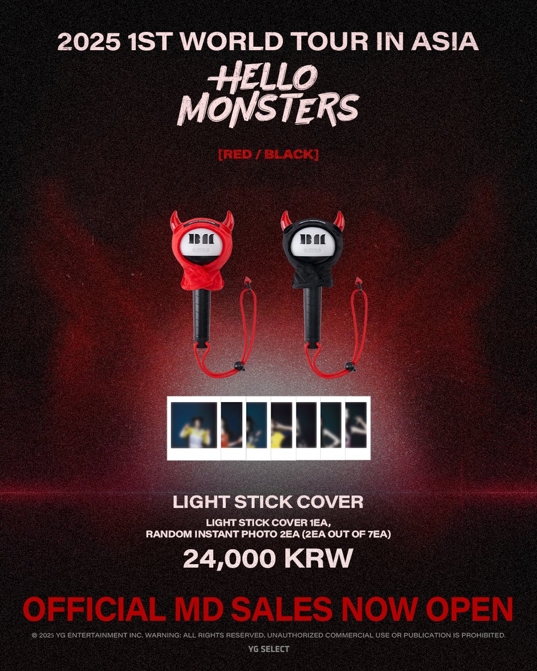 Babymonster hello monster world tour merchandise: limited edition