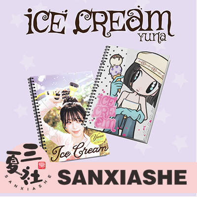 In Stock [Ms Special Bonus] Yuna Shin Yuna Itzy Mini 1 Ice Cream Comes with Small Card Stickers