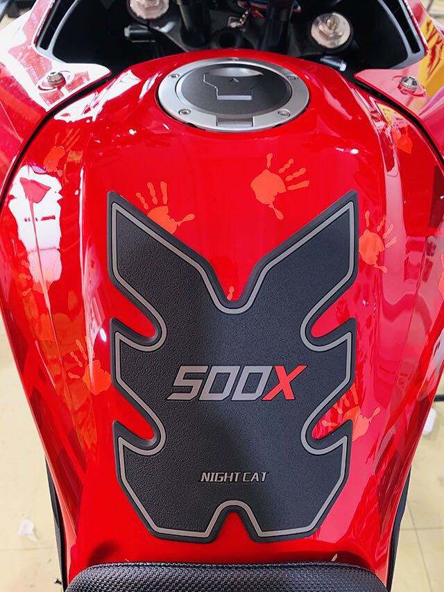 Applicable Honda CB500x retrofit bandwagon fish bone patch tank sticker cb500x tank with left and right slip patch
