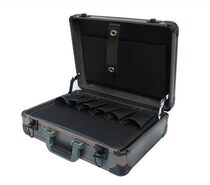 Original loaded flying deer RTG-301 aluminum alloy edge multipurpose five gold tool box suitcases medicine box File box
