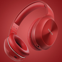 Rambler wireless Bluetooth headset headset sports Music call mobile phone desktop computer laptop Universal long standby student headset red black W800BT plus