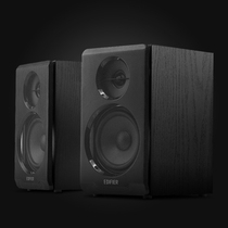 (Can be wired or Bluetooth) Rambler wireless Bluetooth audio subwoofer home home desktop computer mobile phone laptop wooden speaker high sound quality R33BT