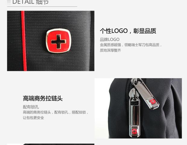 Thụy Sĩ quân đội xu hướng thời trang túi đeo vai bình thường Messenger túi ipad túi kinh doanh cặp nam và nữ ba lô túi hermes