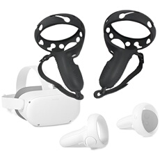 ar设备 适用oculus quest 2手柄保护套防滑防尘防刮硅胶保护套整套vr配件