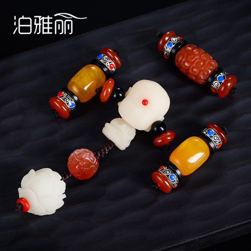 Po Yali 108 stars moon Vajra Bodhi zi diy male and female Buddha bead bracelet necklace accessories set accessories