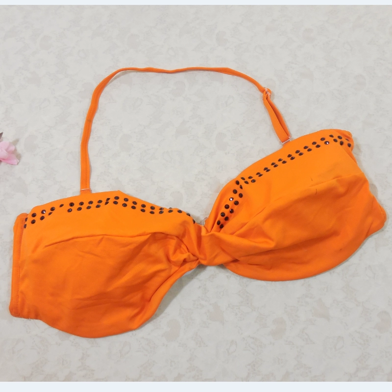 K737 ngoại thương áo tắm phụ nữ thép hỗ trợ ống sexy hàng đầu kích thước lớn kỳ nghỉ bãi biển bikini đồ bơi số 44 - Bikinis