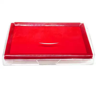 Chengwen thick 3033 quick-drying printing pad Red square financial printing paste box HD quick-drying printing pad