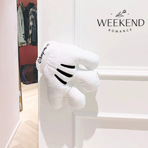 Mickey Palm anti-pinch door stop unit door handle sheath winter anti-static door handle anti-collision pad protective cover