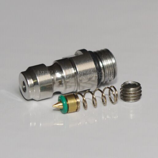 8MM quick-connect male head stainless steel inflatable intake nozzle constant pressure inflatable male joint check valve M8 thread