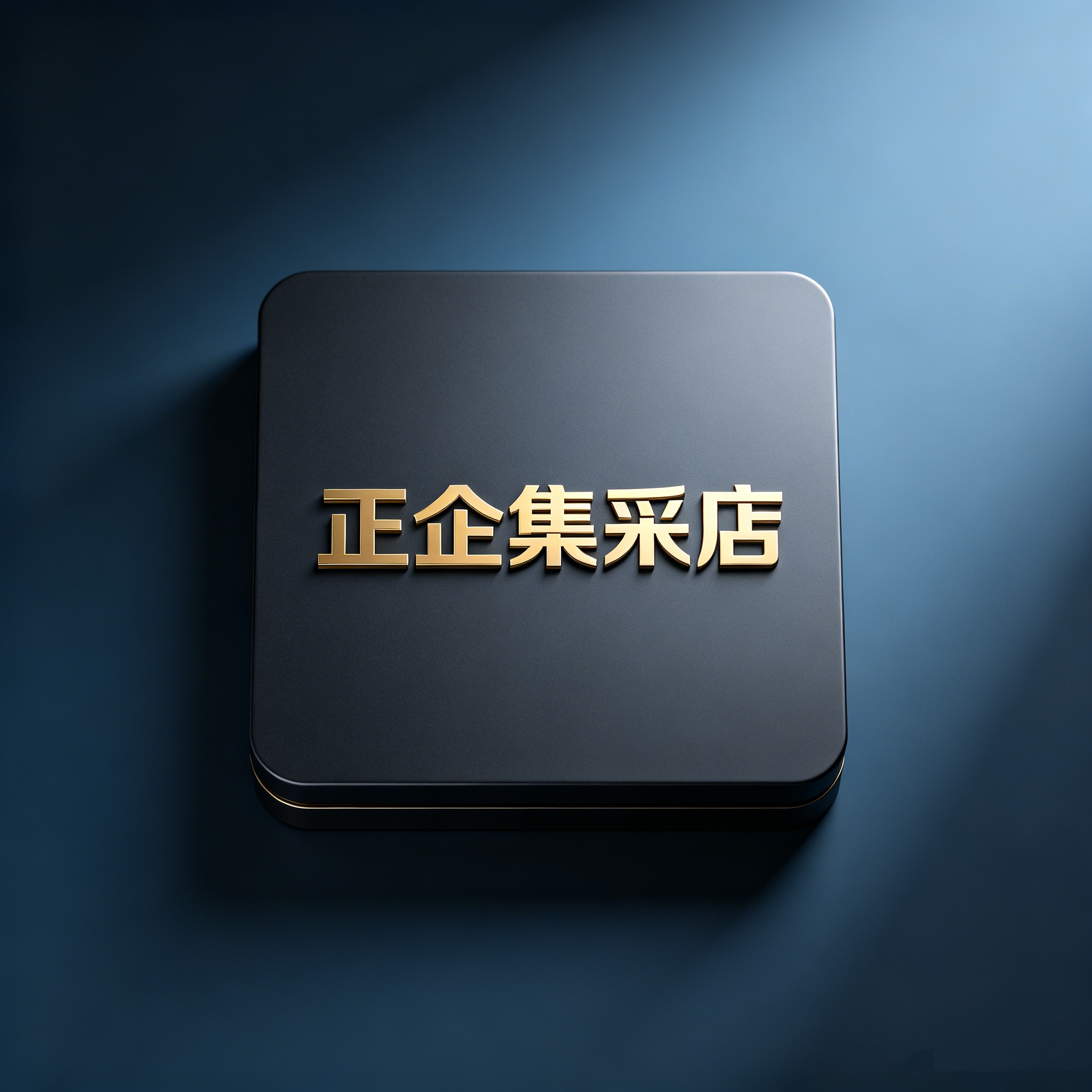 正企集采店的LOGO