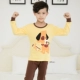 Bộ đồ lót trẻ em cotton mùa xuân và mùa thu bé trai và bé gái mùa thu quần áo cotton cotton đồ lót bé đồ ngủ phần mỏng quan lot tre em