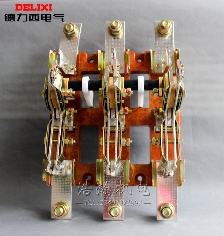 Dresi HS13BX-400A 31 double throw knife brake rotary operating mechanism knife switch changeover isolator glass plate
