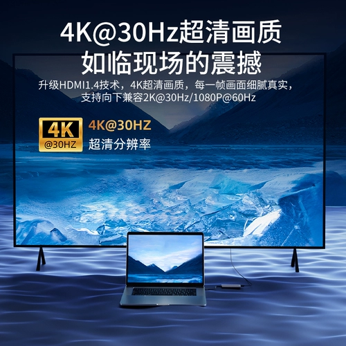 Расширение патриота док -док -экстен USB до HDMI Thunderbolt 4 Адаптер ноутбук
