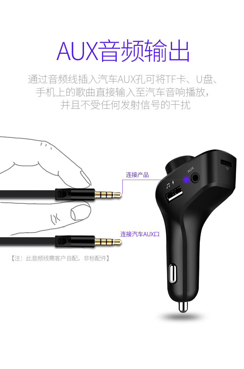 Newman xe mp3 Bluetooth thu xe với máy nghe nhạc lossless u đĩa với bộ sạc xe hơi - Trình phát TV thông minh may chieu epson