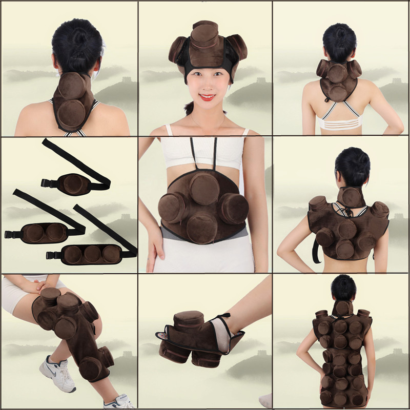 Smoke-free Moxibustion Box Cloth Cover Pure Copper Stainless Steel Moxibustion With Moxibustion Clothes Cloth Bag Warm Moxibustion Box Moxibustion Kit Without Moxibustion Box