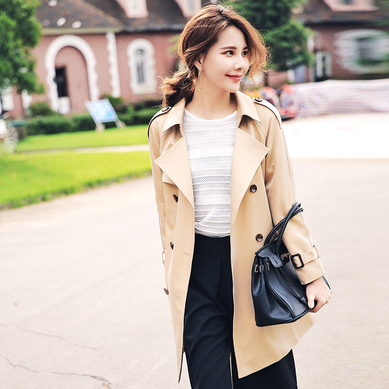 Trench pour femme en Polyester en Polyester - Ref 3226717 Image 4