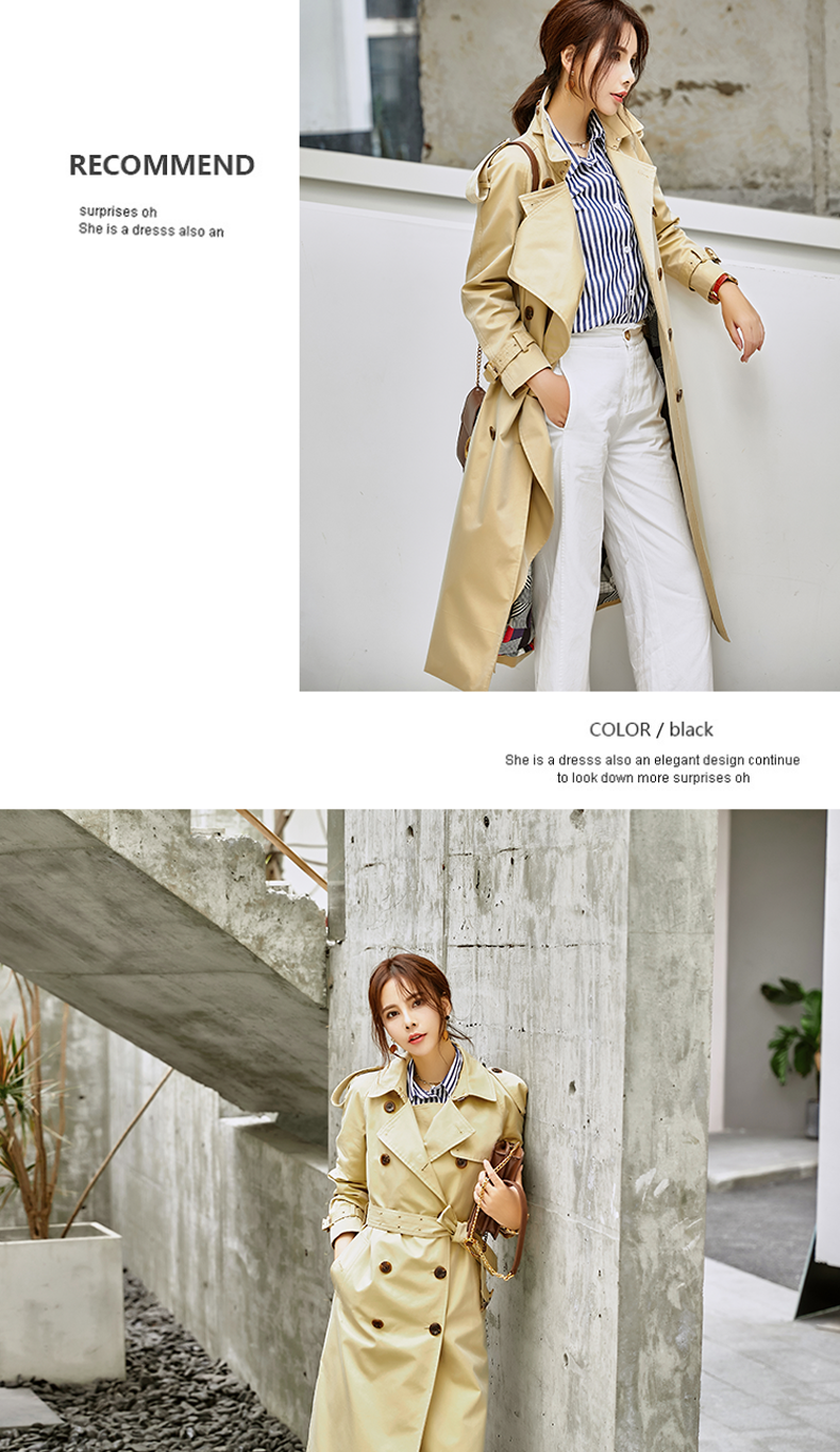 Trench pour femme en Coton en Coton - Ref 3227476 Image 16