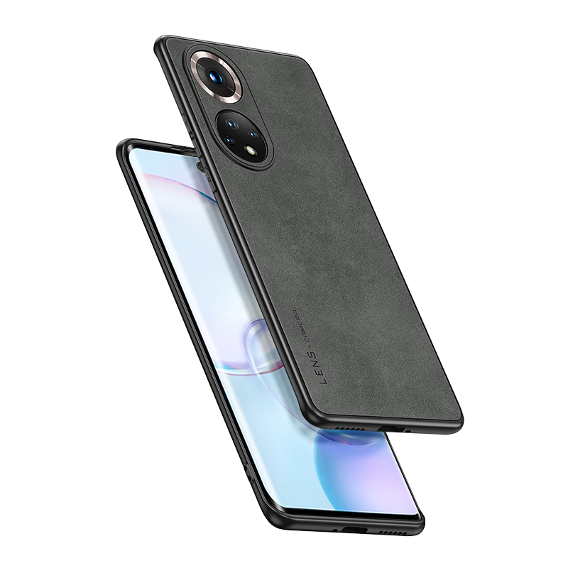 Suitable for Huawei nova series sheepskin leather mobile phone case