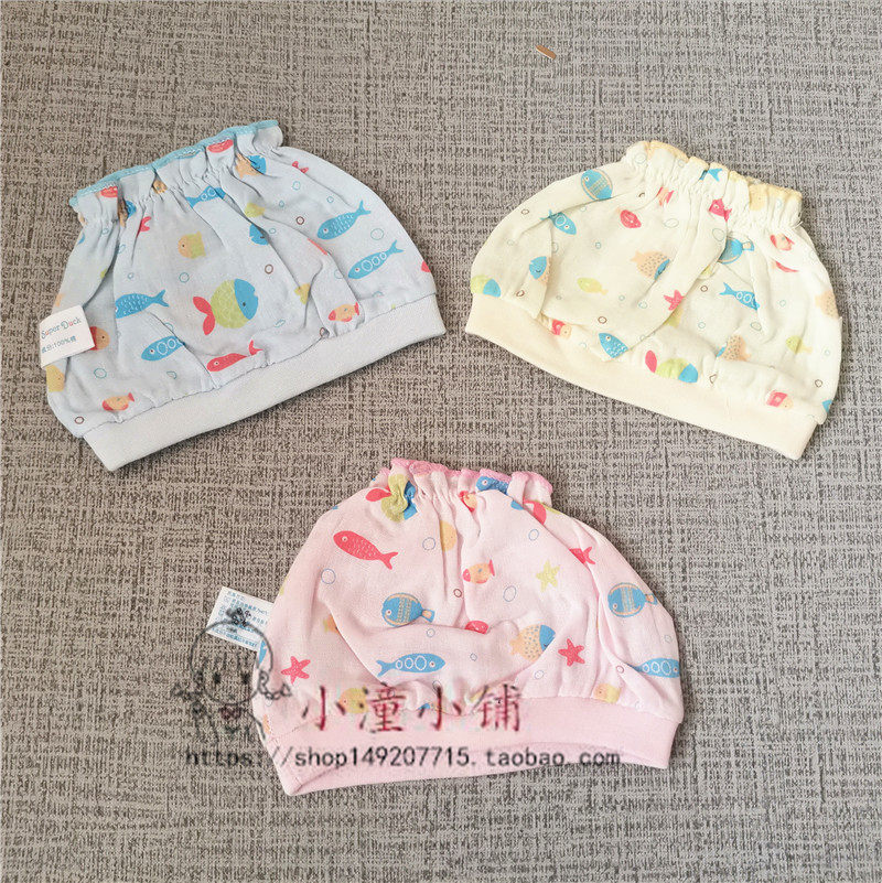 Brand Newborns Summer Gauze Thin Tire Caps