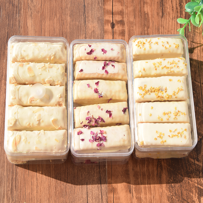 Pastry Pine Tower Mille-Layer Biscuits Guilin Specialty Office Meal Replacement to Satisfy Hunger Net Red Snacks Snacks Leisure Food