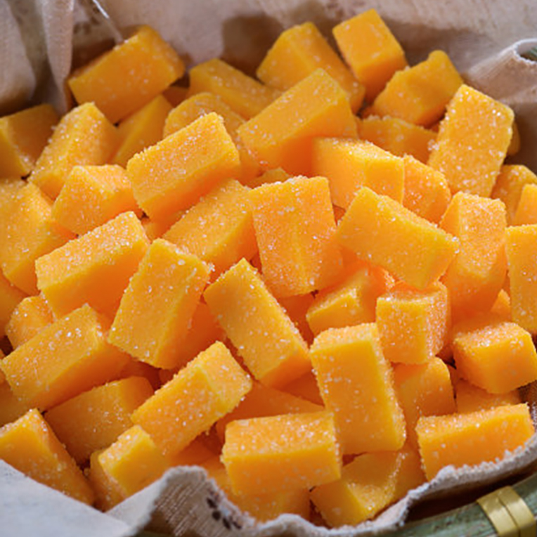 Mango Cake Fudge Small Square Passion Fruit Soft Cake Durian Snacks Eat Net Red Children's Juice Candy Leisure Box