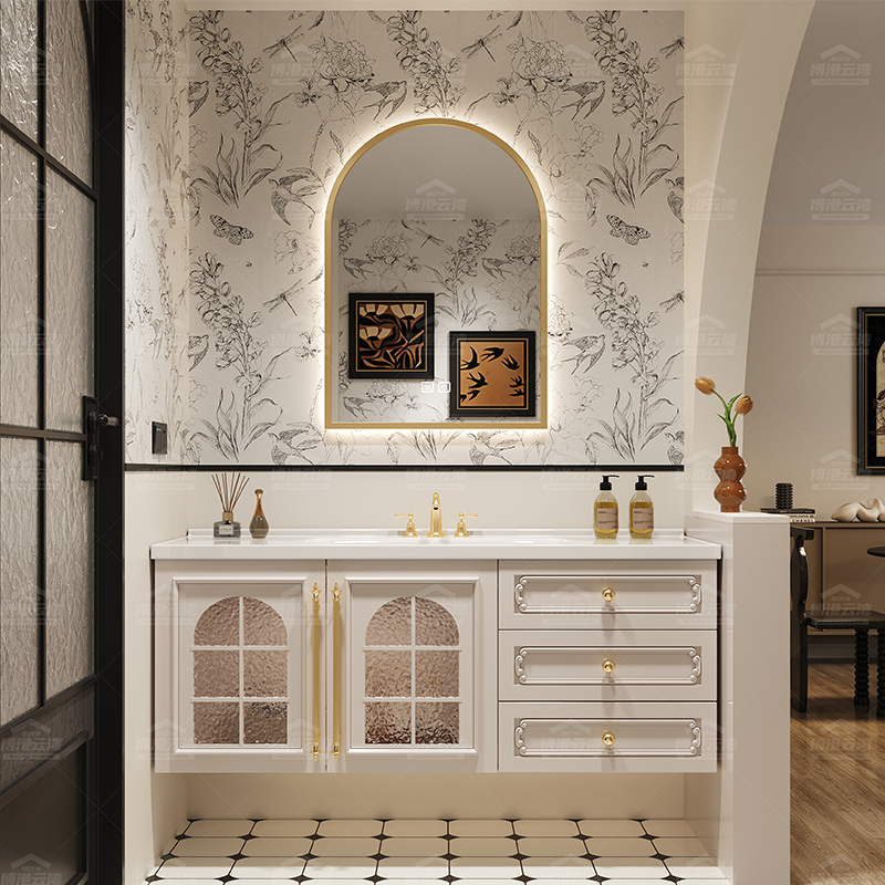 来自日本的浴室收纳革命：可丽娜Rakutowa系列浴室柜