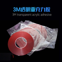 Transparent invisible 3m acrylic adhesive