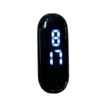 Waterproof Motorcycle Electronic Watch Electric Timetable Electronic Clock Sticky Mini Digital Green Horse Knife