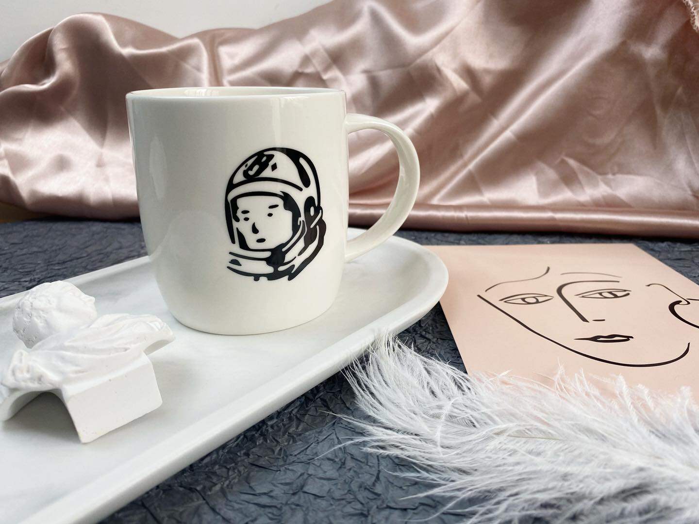 Billionaire Boys Club亿万少年俱乐部定制LOGO水杯贴纸礼品袋