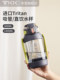 Tkk Sports Water Bottle, Large Capacity, High Aesthetic Appeal for Women, Outdoor Sports Bottle, Fitness Water Bottle, Summer Outdoor Portable Straw Bottle