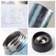 Large-Capacity Portable Thermos Cup, New Model for Men and Women, High-End Health-Preserving Water Cup for Adults, Double-Layer Pure Titanium Tea-Water Separation