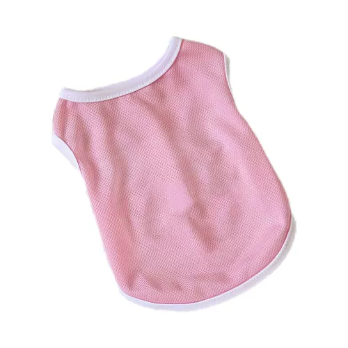 Одежда для домашних животных весна и лето тонкий индивидуальный текстовый жилет средний и крупномасштабная одежда xs-6xl